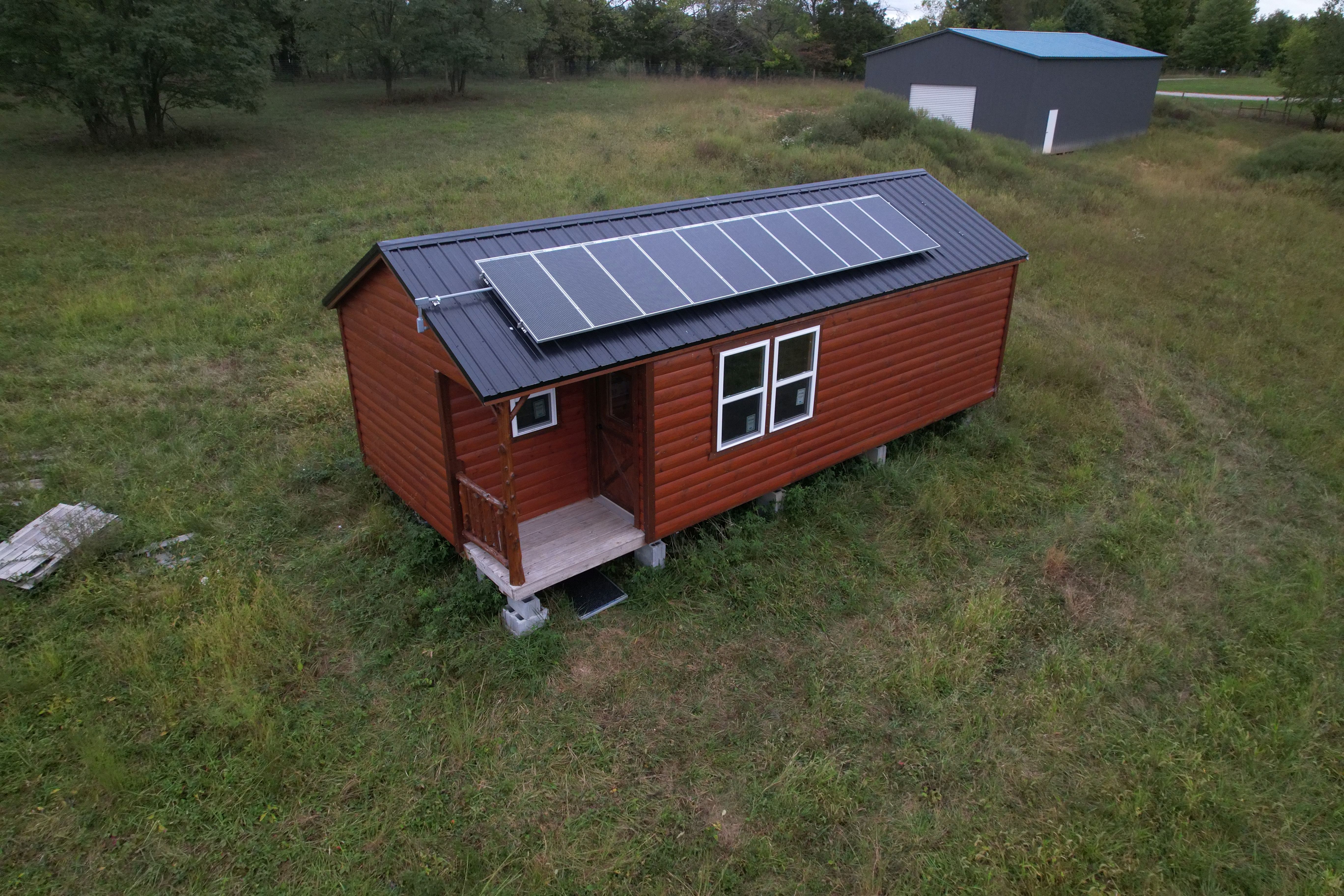 Off-grid solar installation